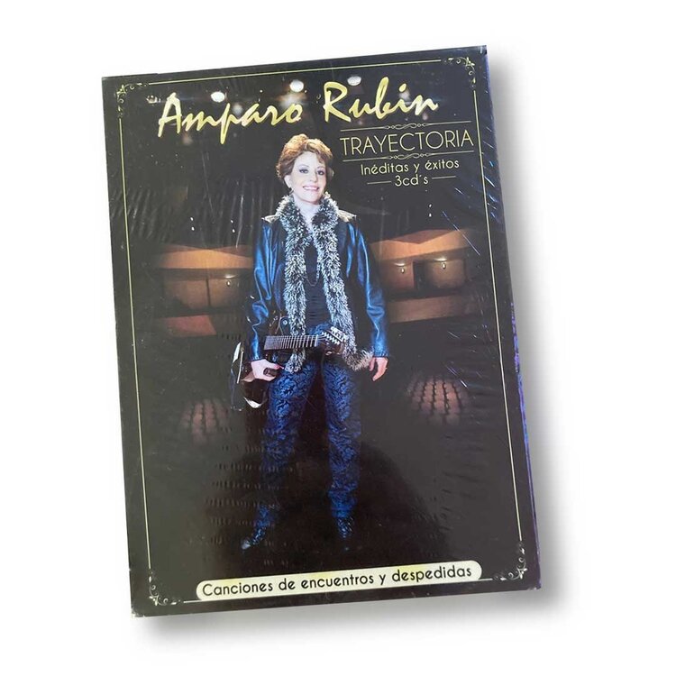 Amparo Rubín Trayectoria Inéditas y éxitos 3cd´s