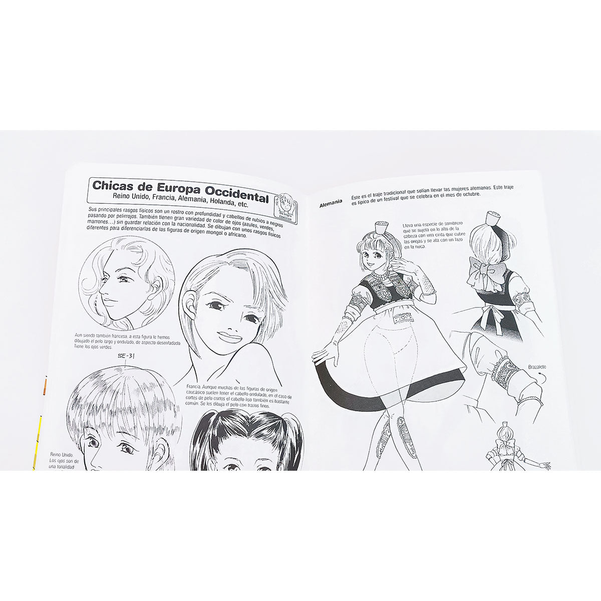 Cómo dibujar Manga 14 Chicas del mundo