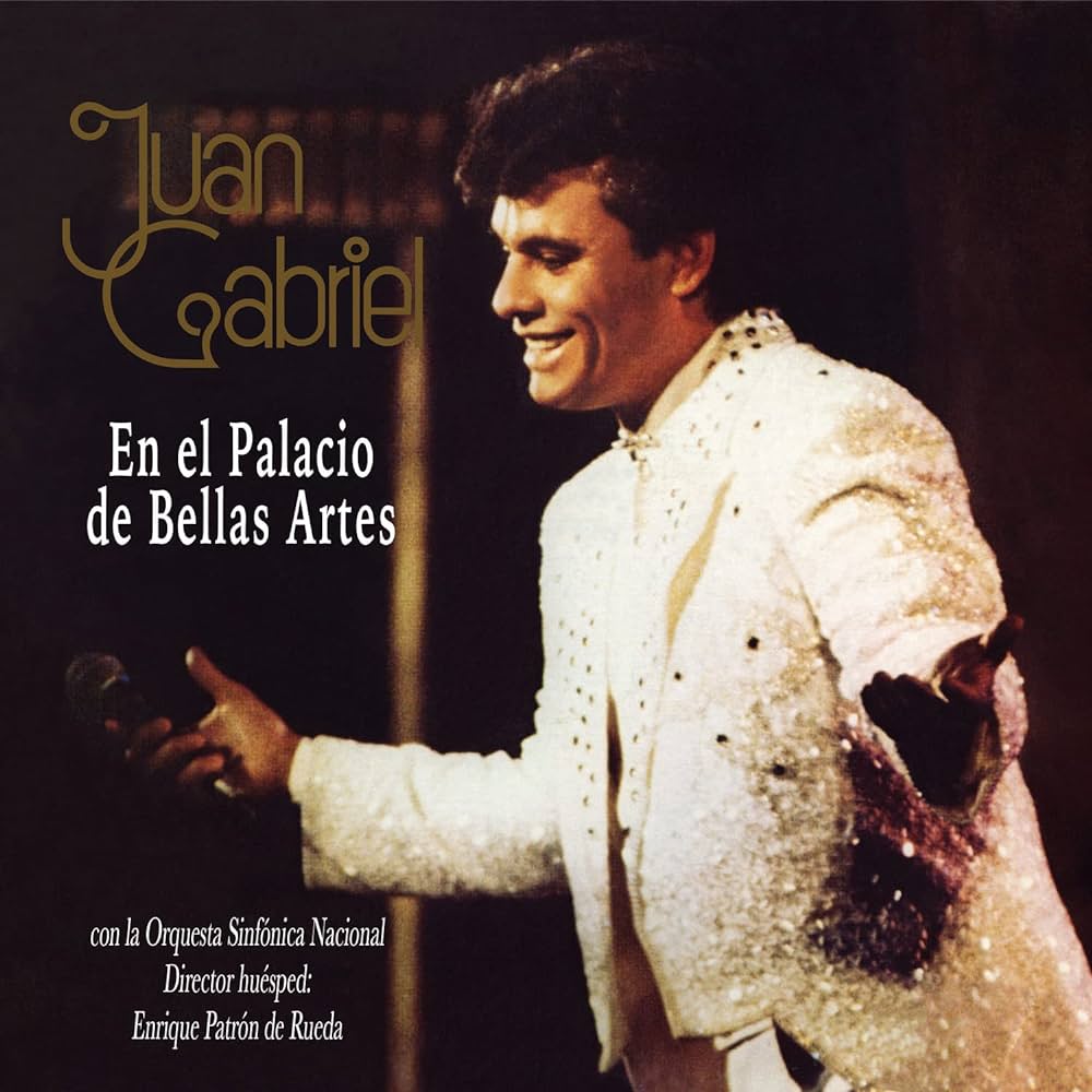 Vinilo Juan Gabriel En el Palacio de Bellas Artes