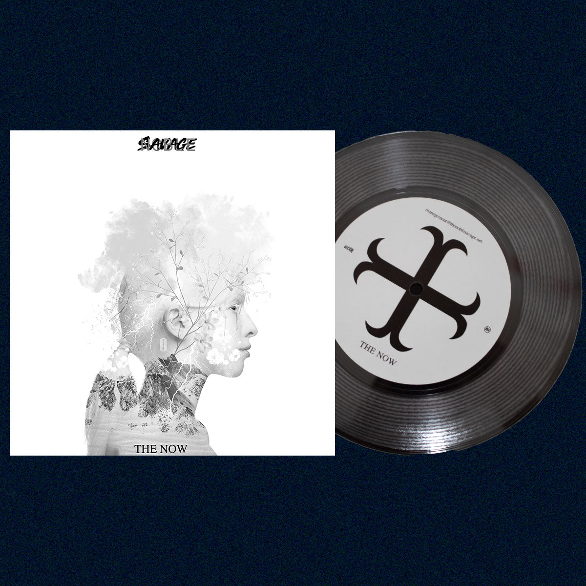 Noble Savage - Vinil de siete pulgadas con War y The Now