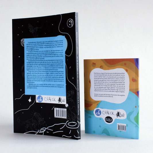 Paquete de dos libros: Emprendimiento Ciberpirata + ¿Qué pxt@s con las finanzas? - Tópica Shop