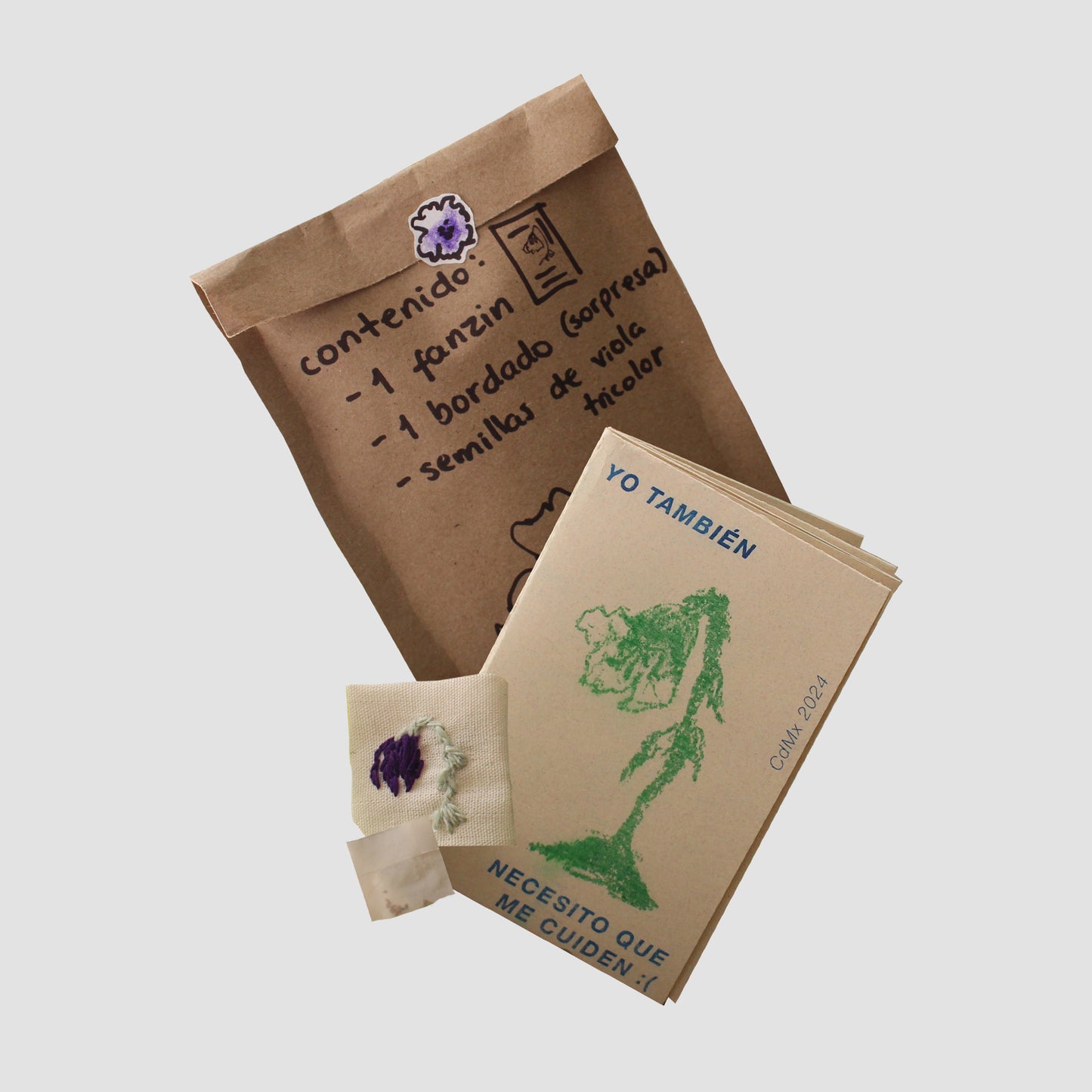 Fanzine Yo también necesito que me cuiden
