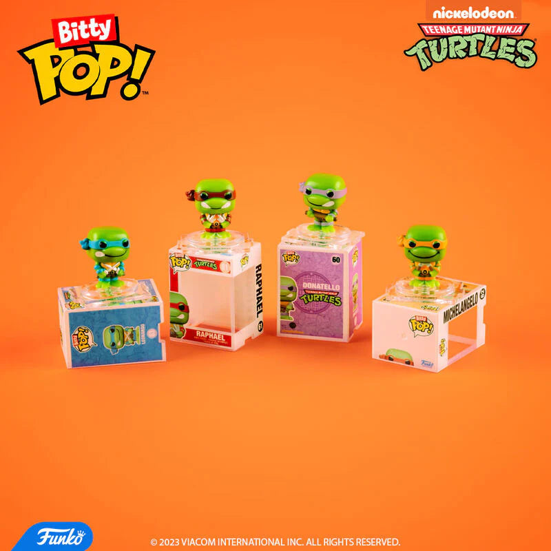 Funko Bitty Pop: TMNT Tortugas Ninja - Minifigura Sorpresa Paquete de 3