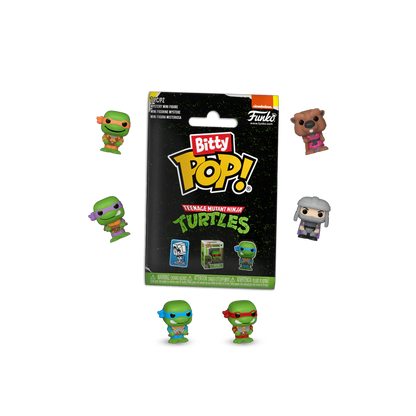 Funko Bitty Pop: TMNT Tortugas Ninja - Minifigura Sorpresa Paquete de 3