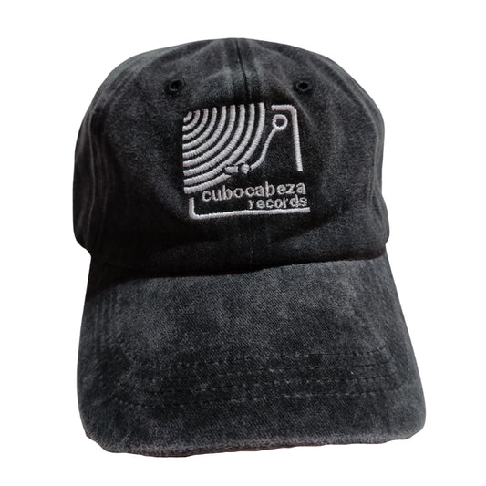 Gorra Oficial de Cubocabeza Records Negra