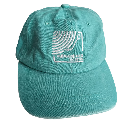 Gorra Oficial de Cubocabeza Records Verde