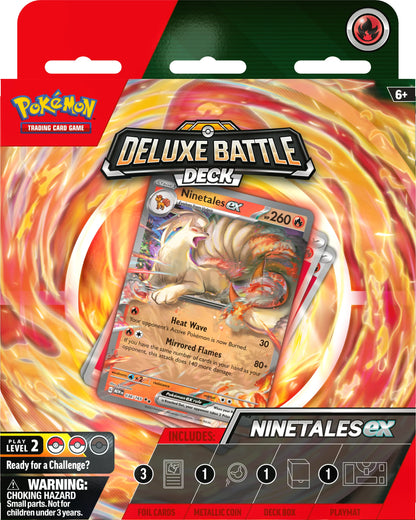 Pokemon TCG Scarlet & Violet: Deluxe Battle Deck - Ninetales Ex En Ingles