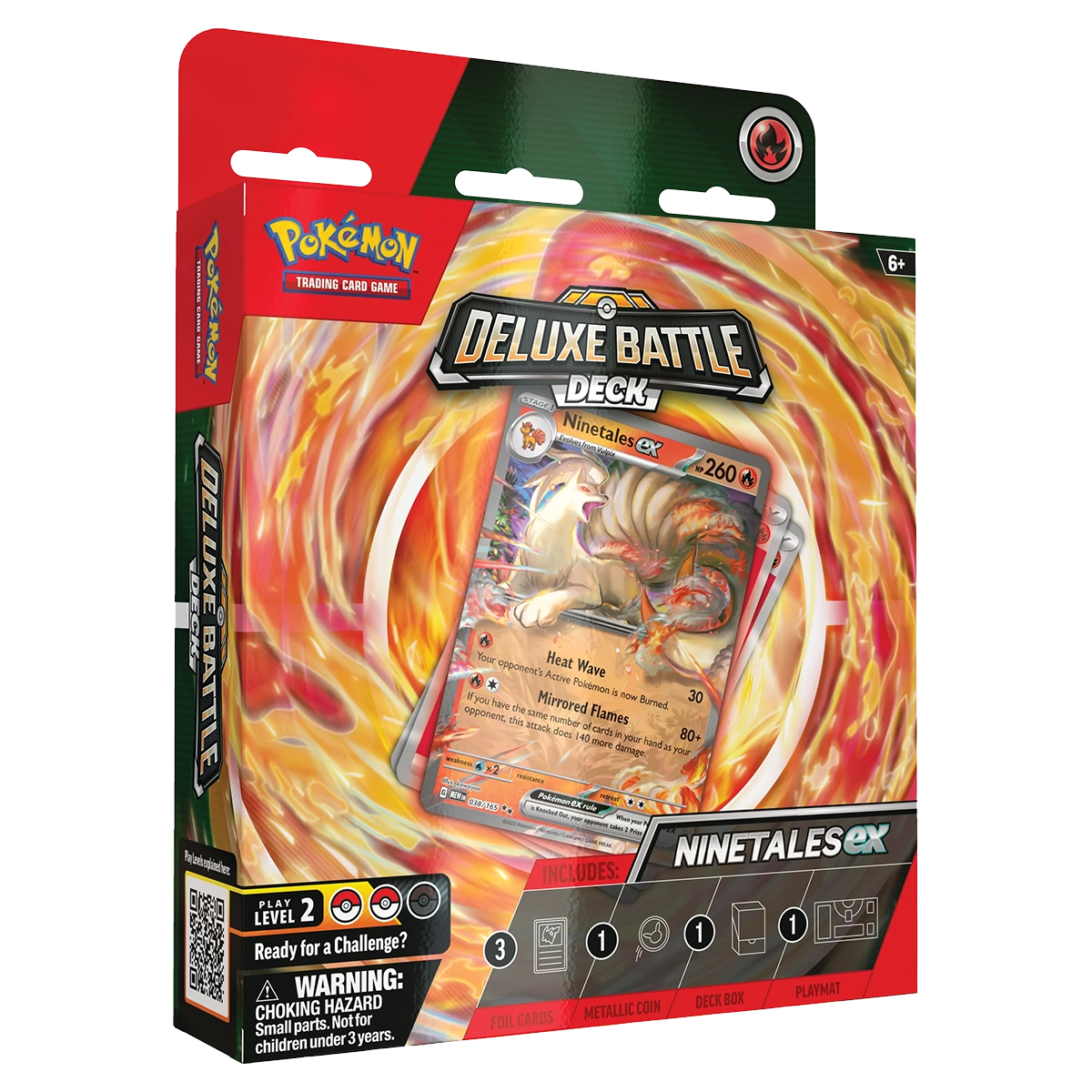 Pokemon TCG Scarlet & Violet: Deluxe Battle Deck - Ninetales Ex En Ingles