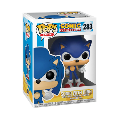 Funko Pop Games: Sonic The Hedgehog - Sonic Con Anillo