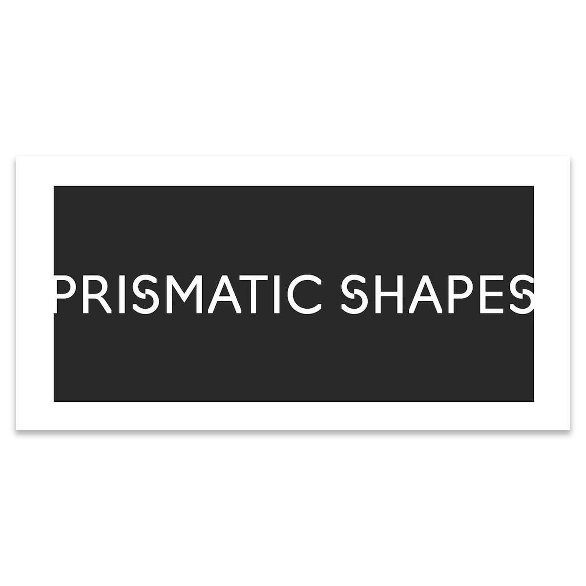 Stickers - Prismatic Shapes Logo #2