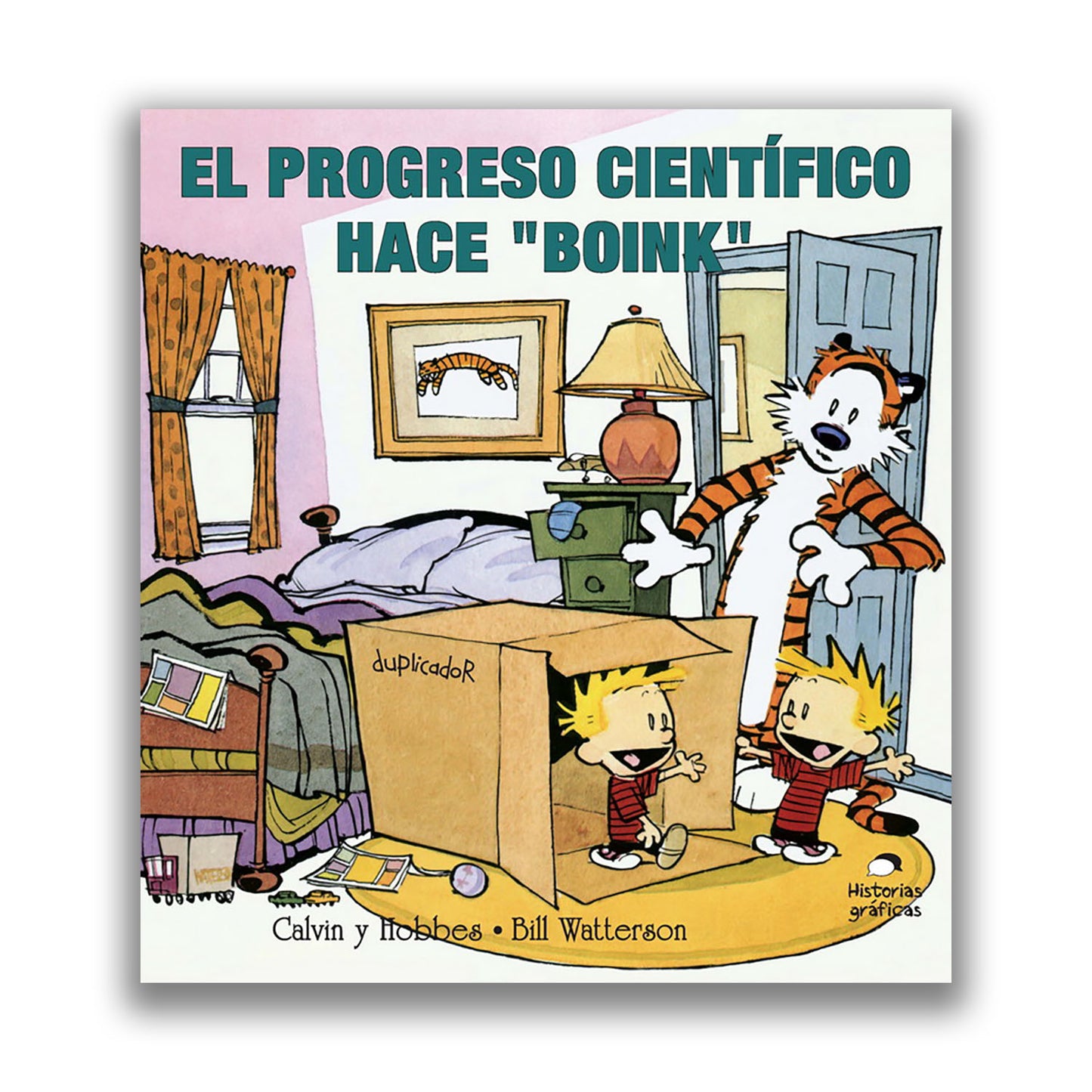 Calvin y Hobbes 6. El progreso científico hace "boink"