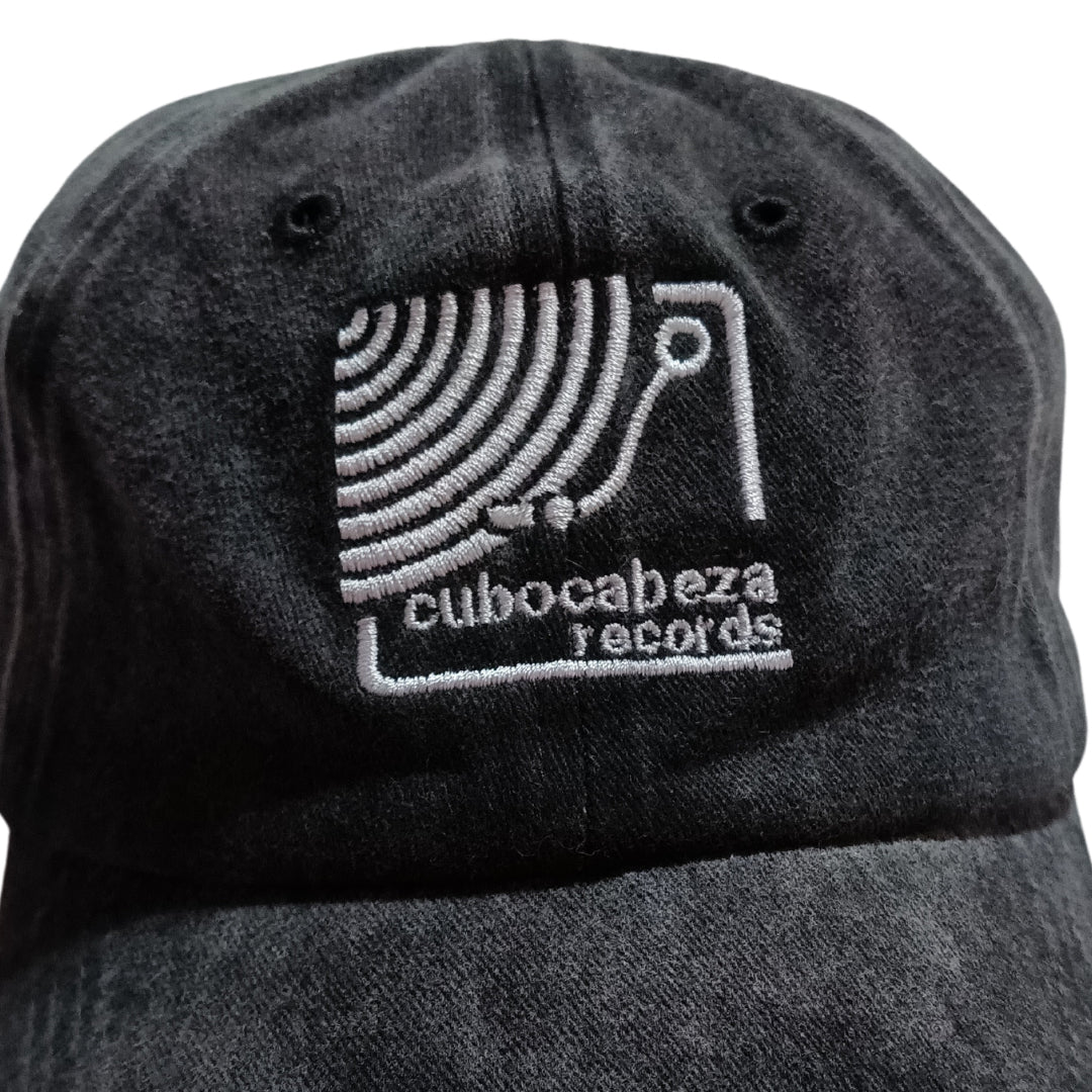 Gorra Oficial de Cubocabeza Records Negra - Tópica Shop