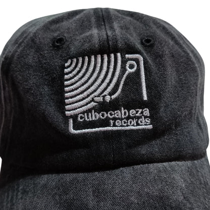Gorra Oficial de Cubocabeza Records Negra - Tópica Shop