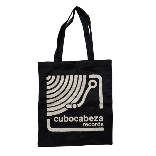 Tote Bag Oficial de Cubocabeza Records - Tópica Shop